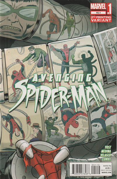 Avenging Spider-Man #15.1 (2013) - 1st Full Appearance of the Superior Spider-Man, 2nd Printing