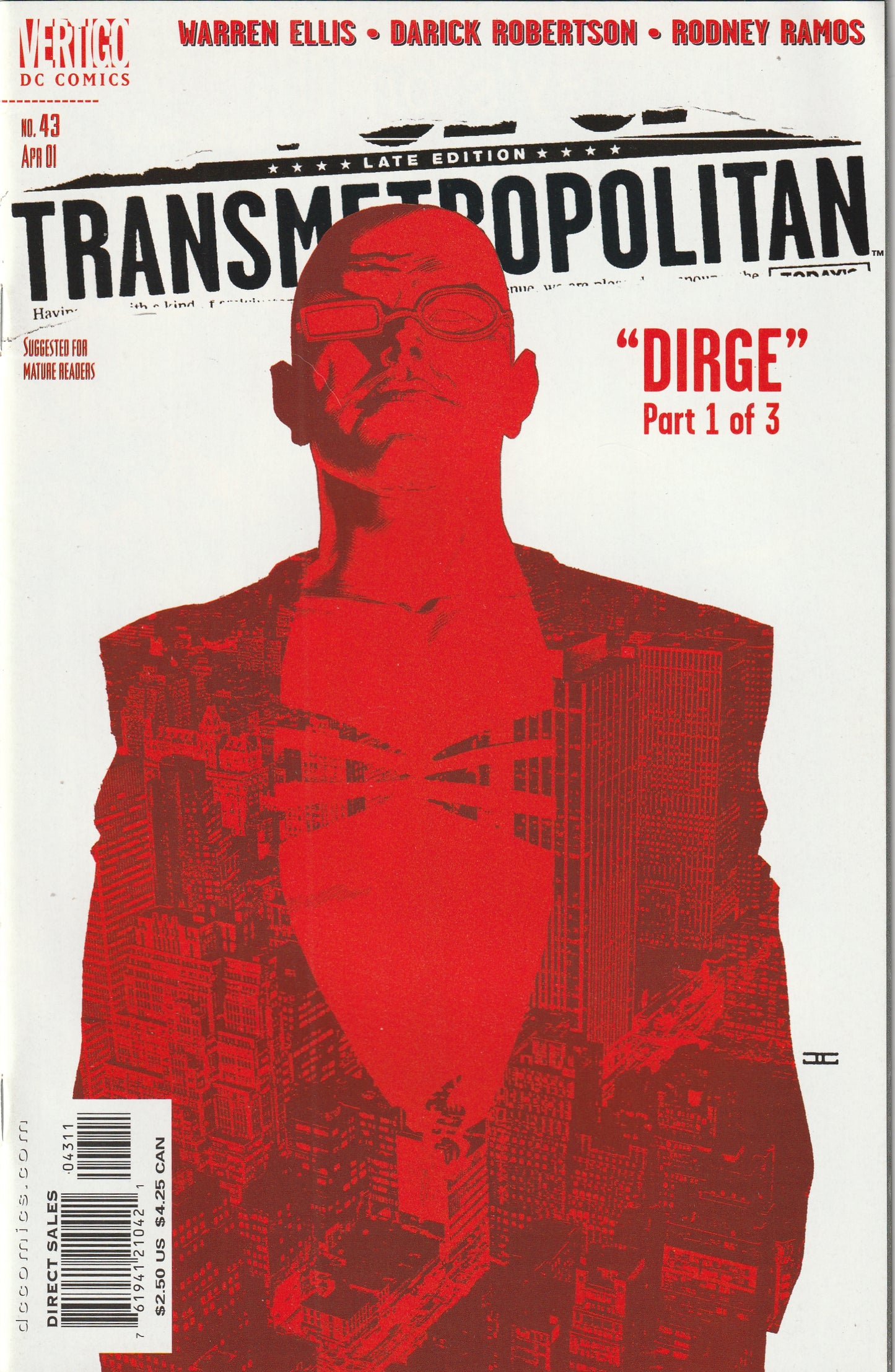 Transmetropolitan #43 (2001)