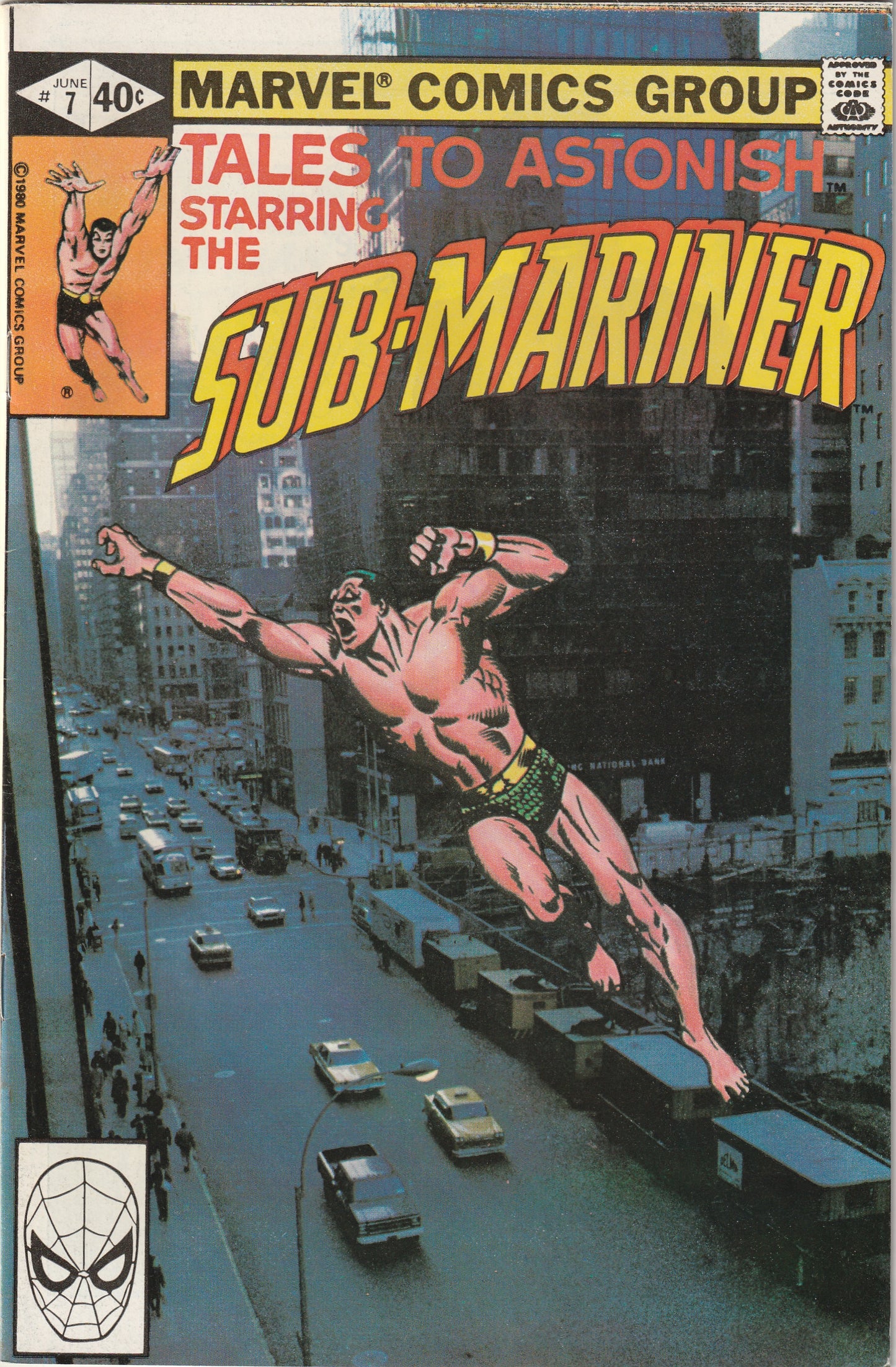 Tales To Astonish #7 (1980) - Featuring Sub-Mariner reprints