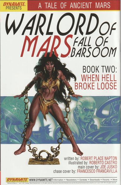 Warlord of Mars: Dejah Thoris #4 (2011) - Alé Garza Cover