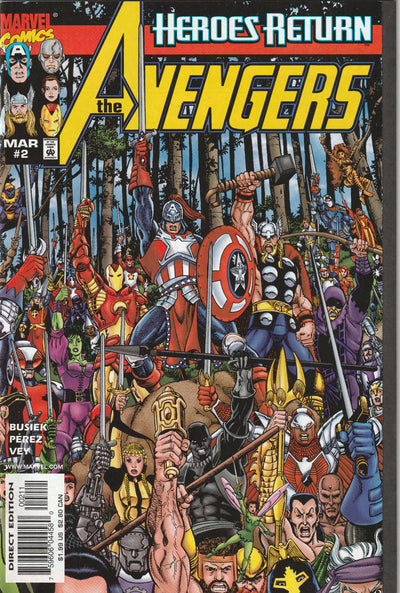 Avengers #2 (1998) - Heroes Return
