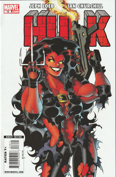 Hulk #16 (2009) - 1st full appearance of Red She Hulk (Betty Ross)