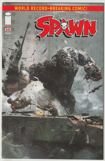 Spawn #345 (2023) - Cover B Bjorn Barends Variant Cover