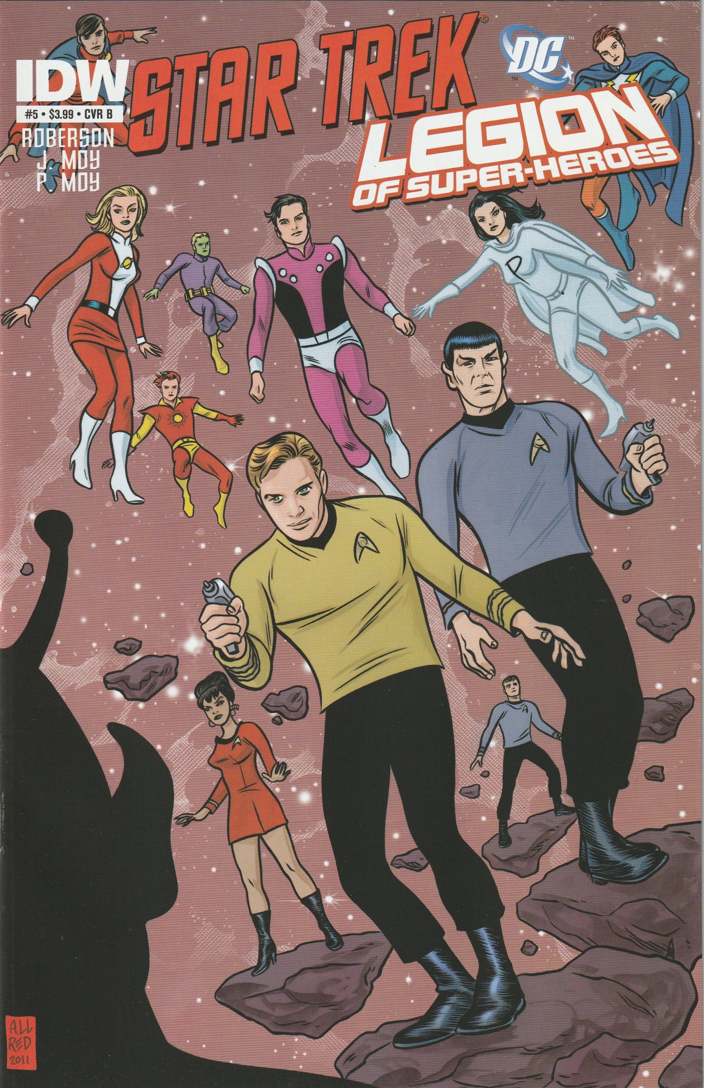 Star Trek/Legion of Super-Heroes (2011-2012) - 6 issue mini series