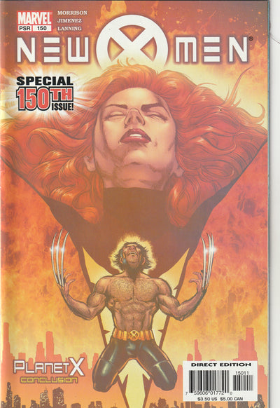 New X-Men #150 (2004) - 1st appearance of White Phoenix (Jean Grey), Death of Phoenix