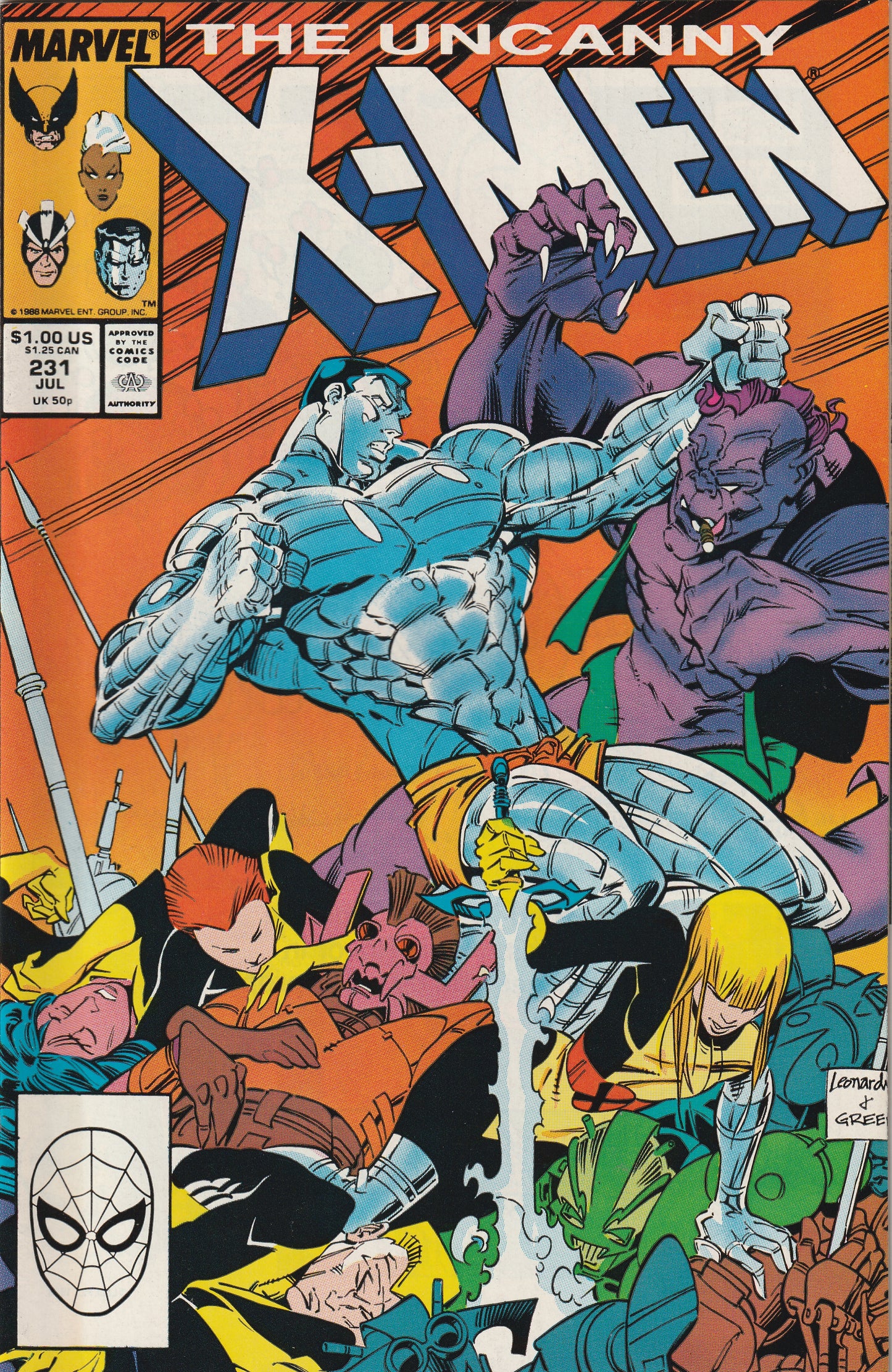 Uncanny X-Men #231 (1988)