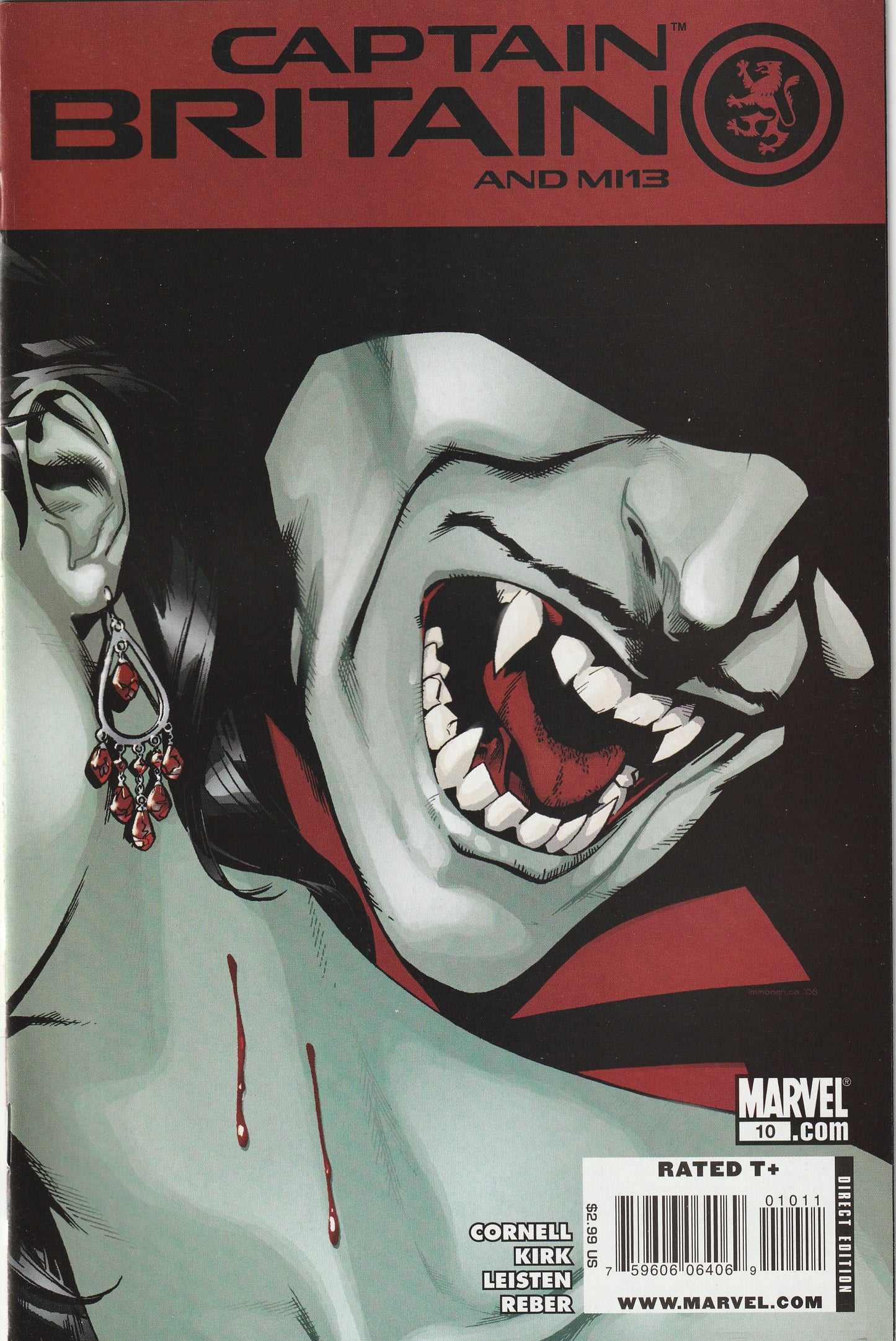 Captain Britain and MI13 #10 (2009)