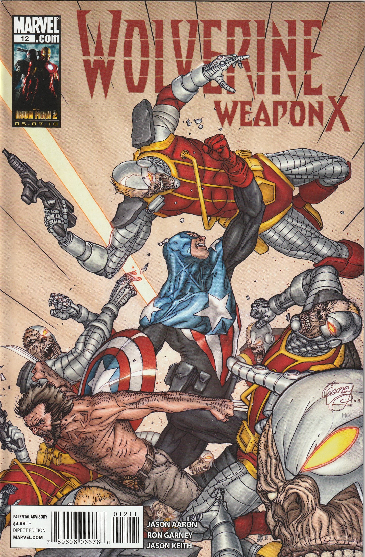 Wolverine Weapon X #12 (2010)