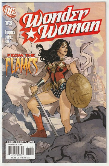 Wonder Woman #13 (2007) - Dodson cover