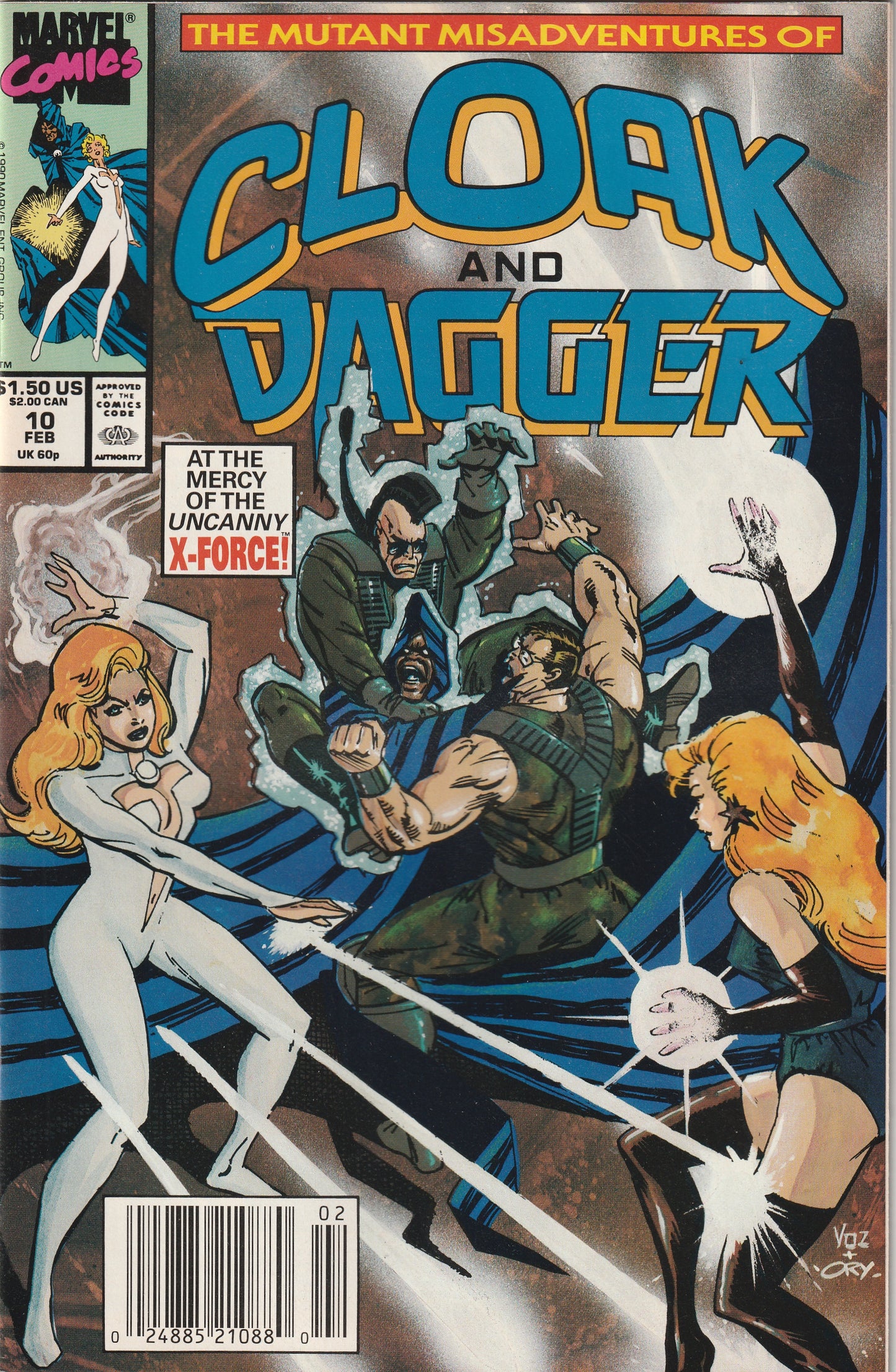 The Mutant Misadventures of Cloak and Dagger #10 (1990)