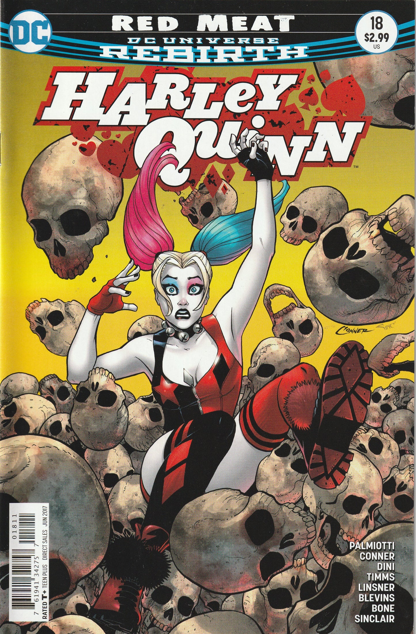 Harley Quinn #18 (Rebirth, 2017) - Amanda Conner Cover