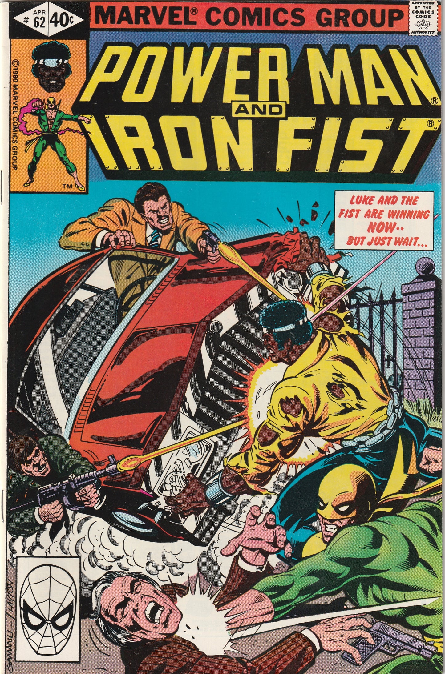 Power Man and Iron Fist #62 (1980) - Death of Thunderbolt