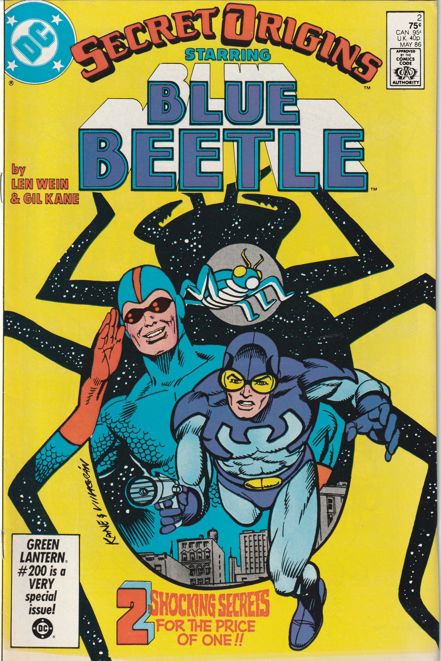 Secret Origins #2 (1986) - Blue Beetle
