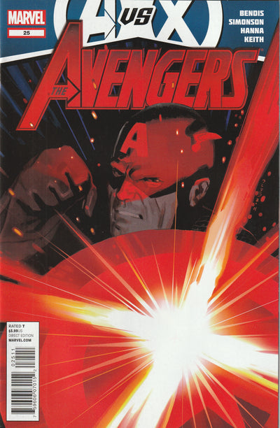 Avengers #25  (Vol 4, 2012) - Avengers vs. X-Men (AvX)