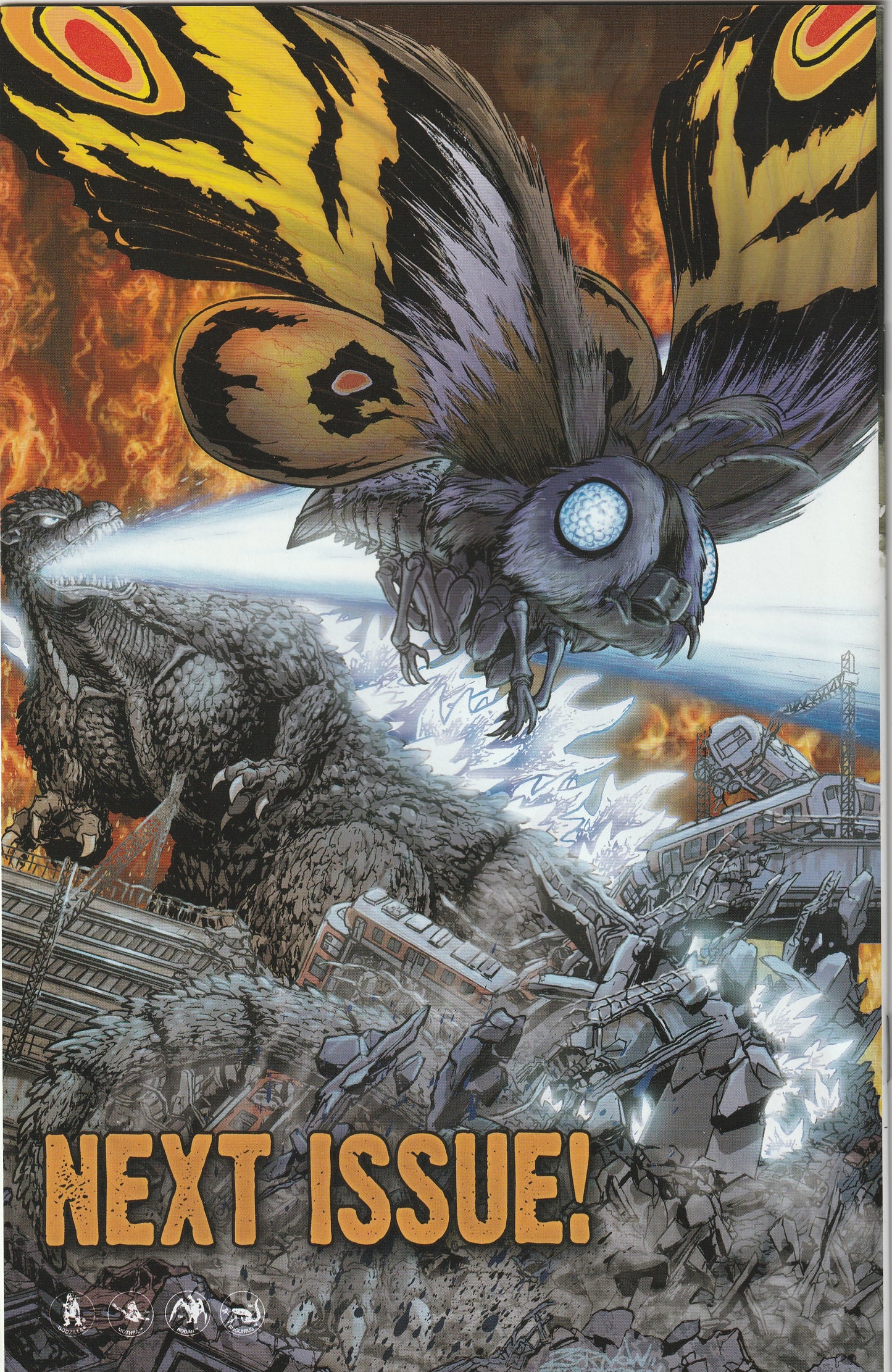 Godzilla Kingdom of Monsters #3 (2011) - Cover A by Eric Powell