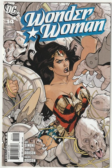 Wonder Woman #14 (2008) - Gail Simone, Dodson cover