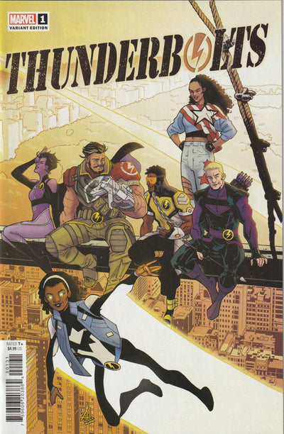 Thunderbolts #1 (2022) - Sean Izaakse Variant