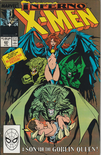 Uncanny X-Men #241 (1989) - Origin of Madelyne Pryor as the Goblin Queen