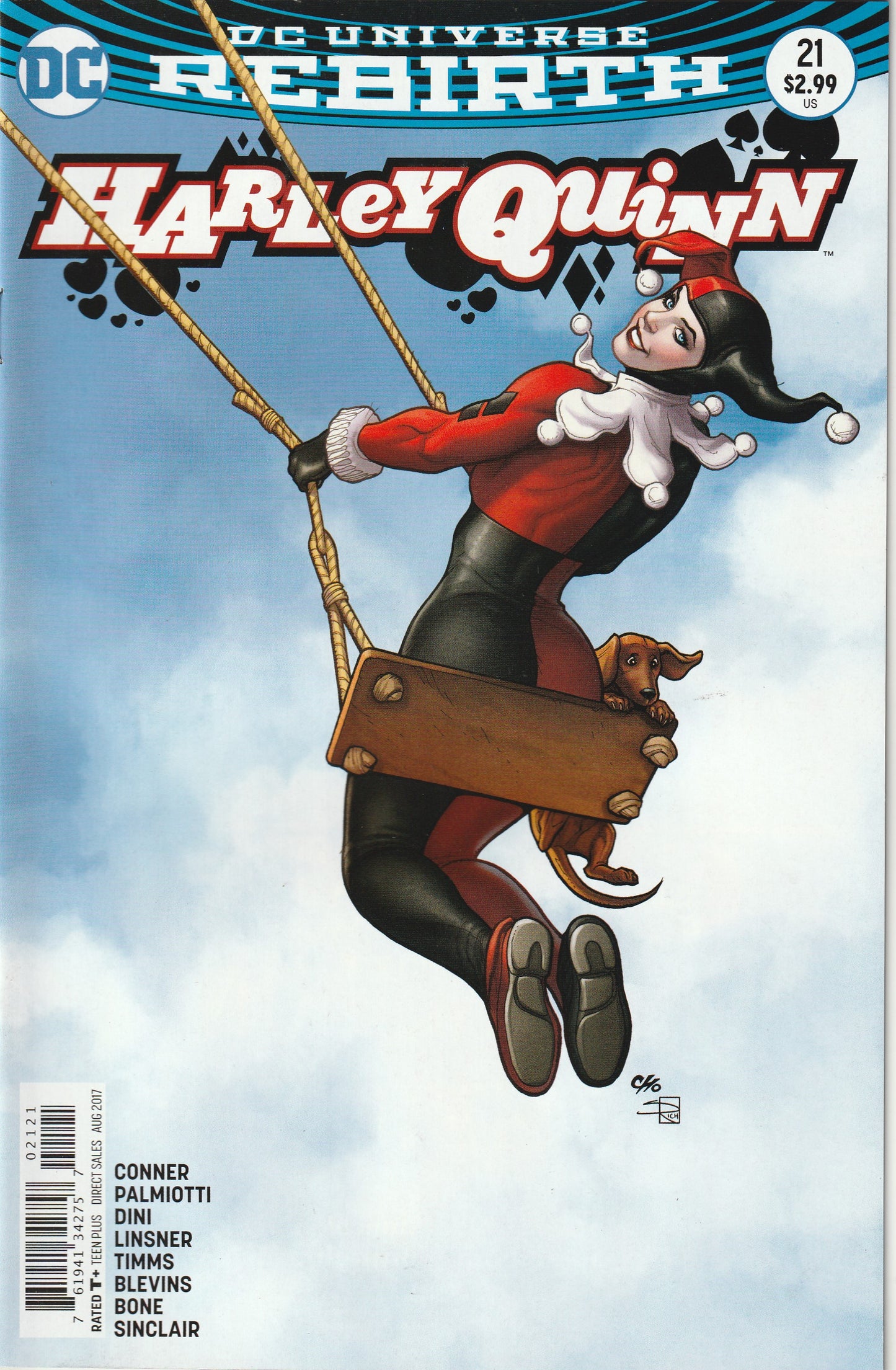 Harley Quinn #21 (Rebirth, 2017) - Frank Cho Variant Cover