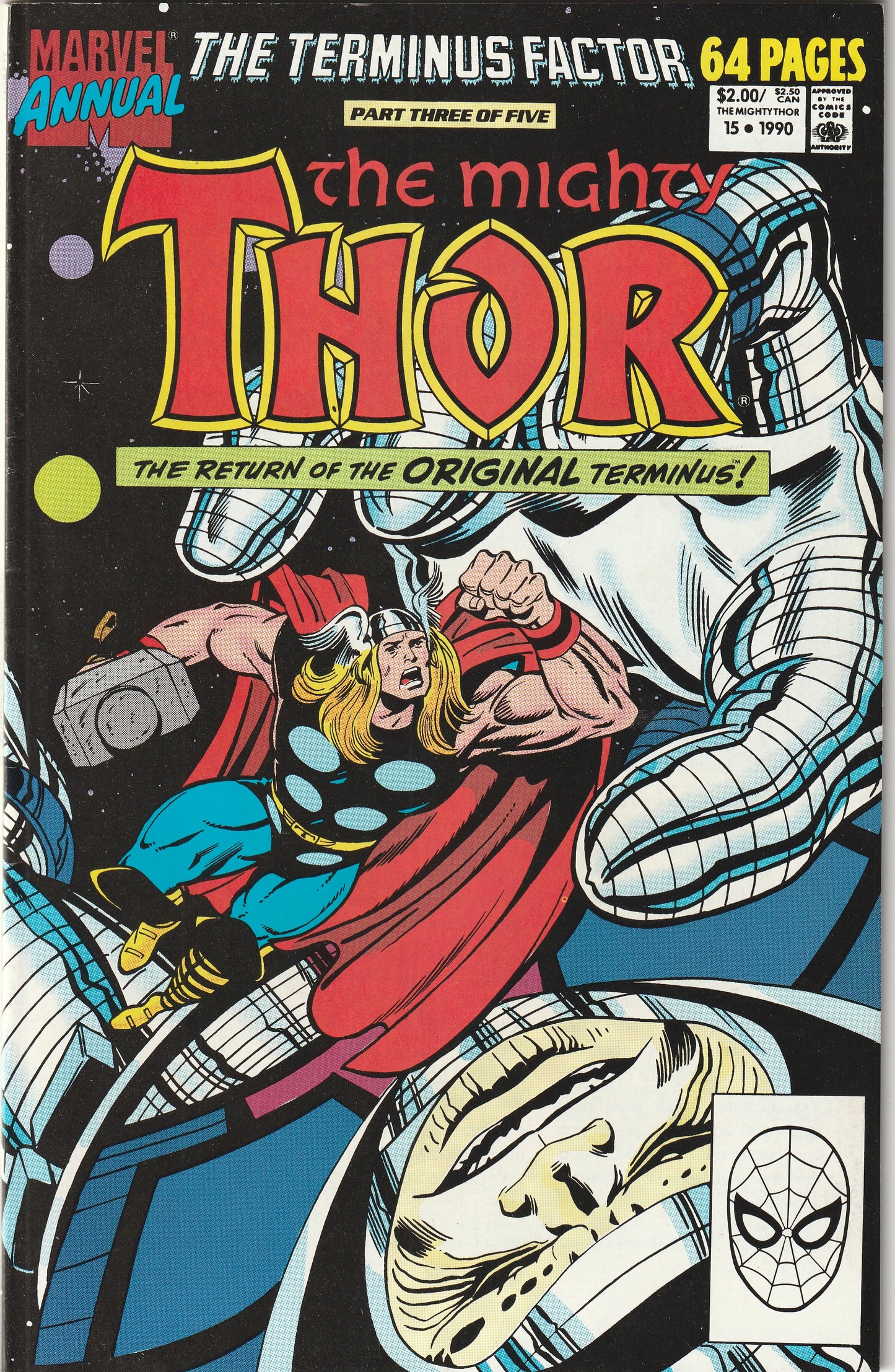 Mighty Thor Annual #15 (1990) - The Terminus Factor