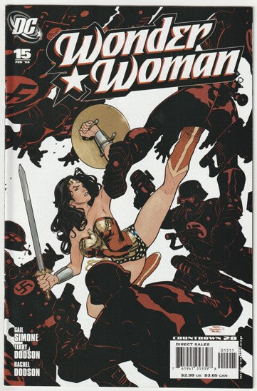 Wonder Woman #15 (2008) - Gail Simone, Dodson cover