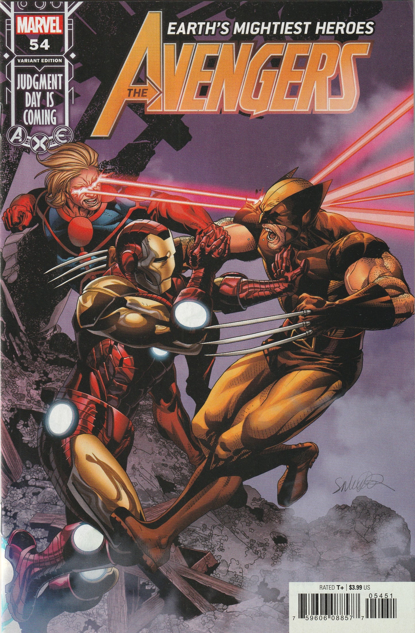 Avengers #54 (LGY #754) (2022) - Salvador Larroca Foreshadow Variant