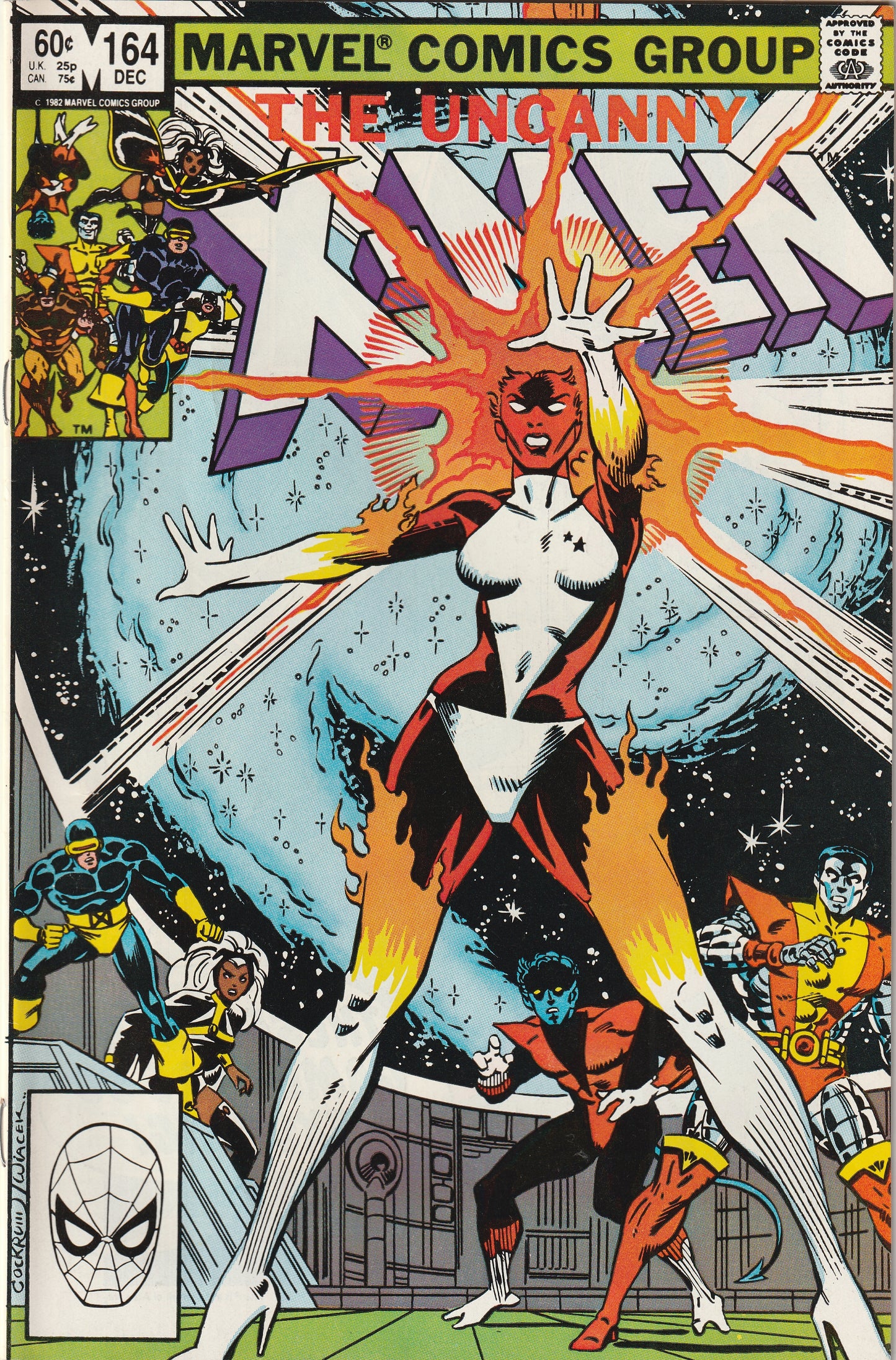 Uncanny X-Men #164 (1982) - 1st Appearance of Binary (Carol Danvers)