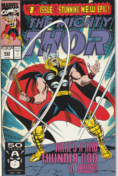 Mighty Thor #433 (1991) - New Thor