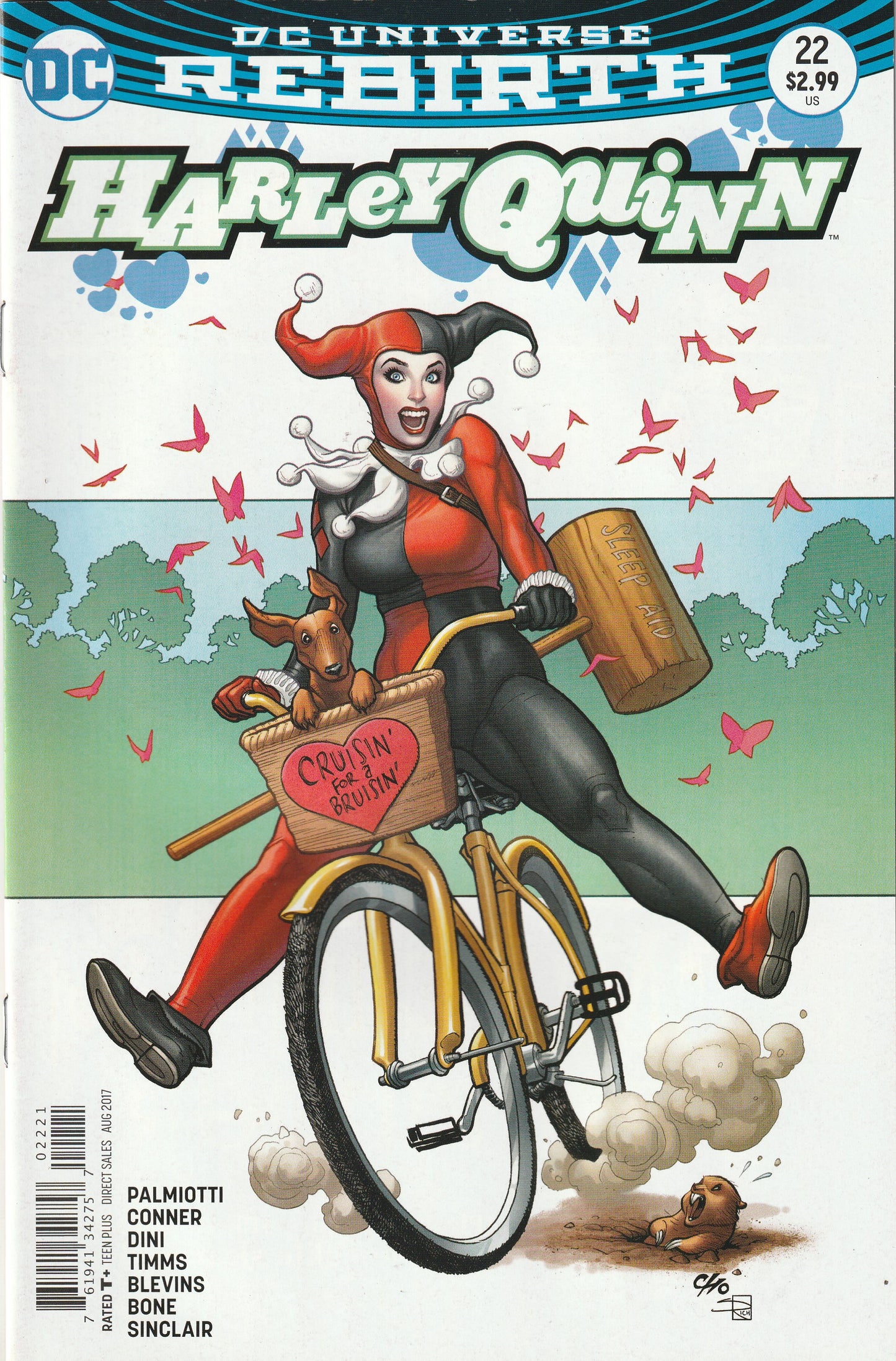 Harley Quinn #22 (Rebirth, 2017) - Frank Cho Variant Cover