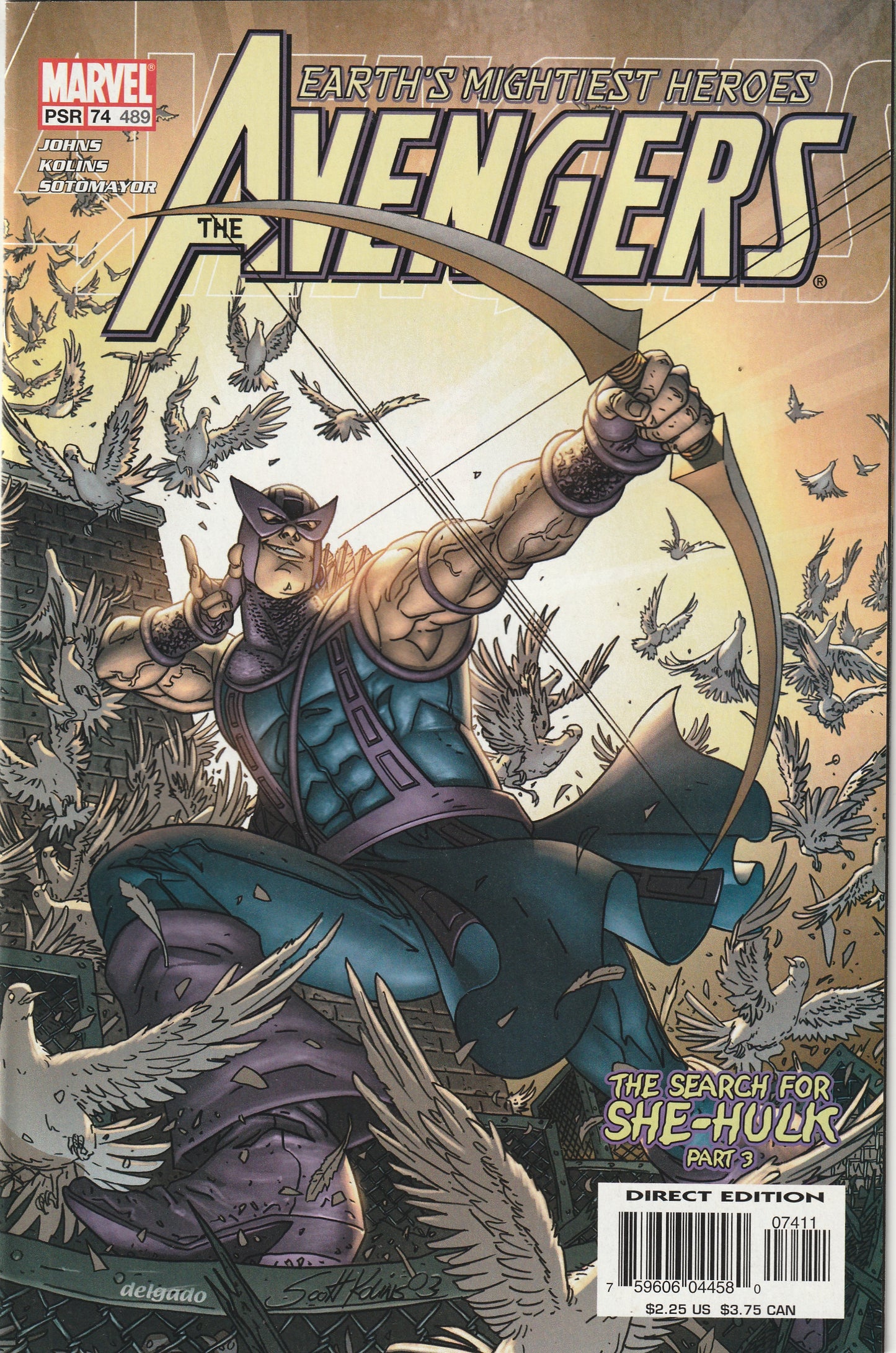 Avengers (Vol 3) #74/489 (2003) - The Search for She-Hulk, Geoff Johns