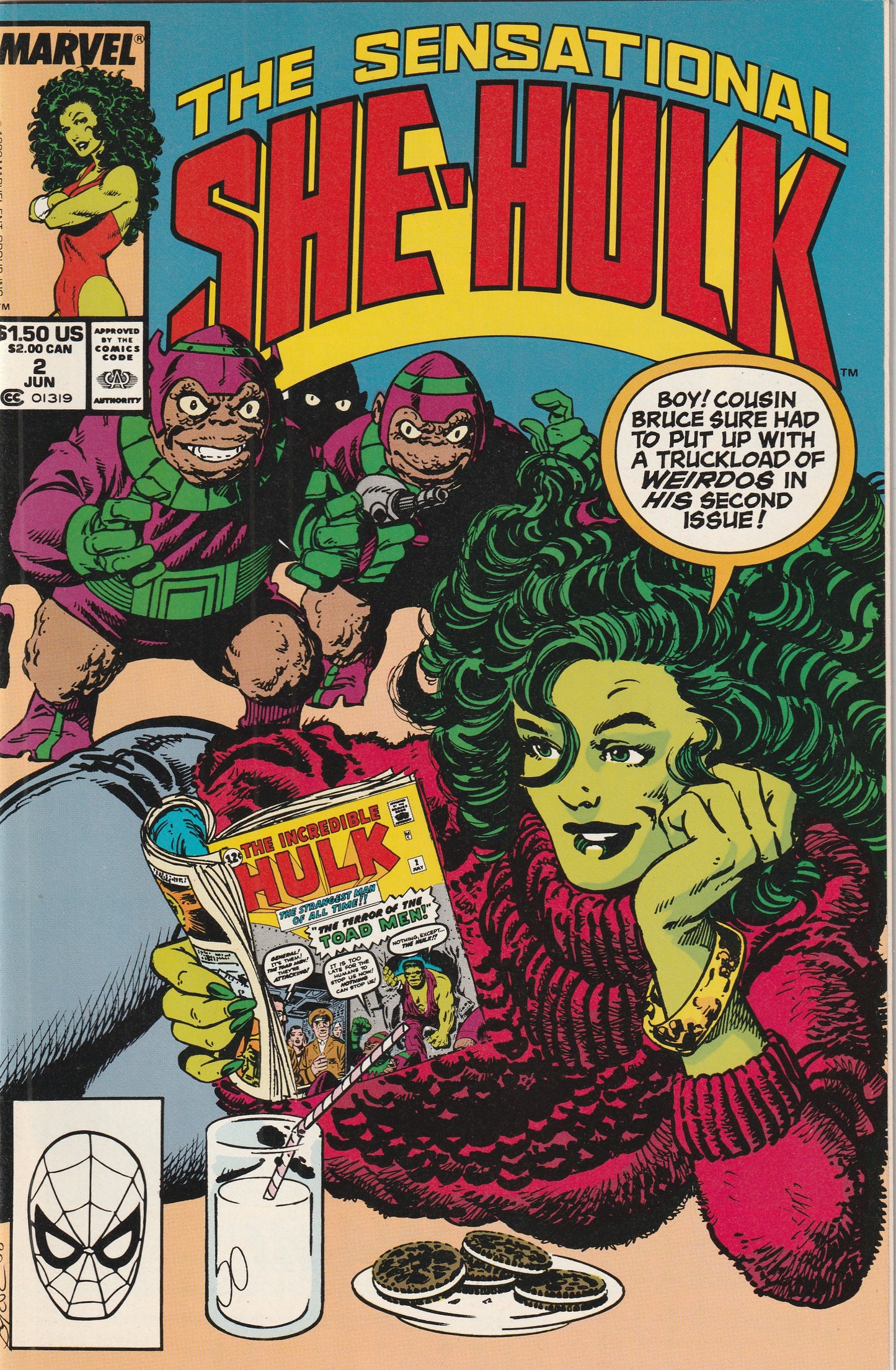 Sensational She-Hulk #2 (Vol 2, 1989)