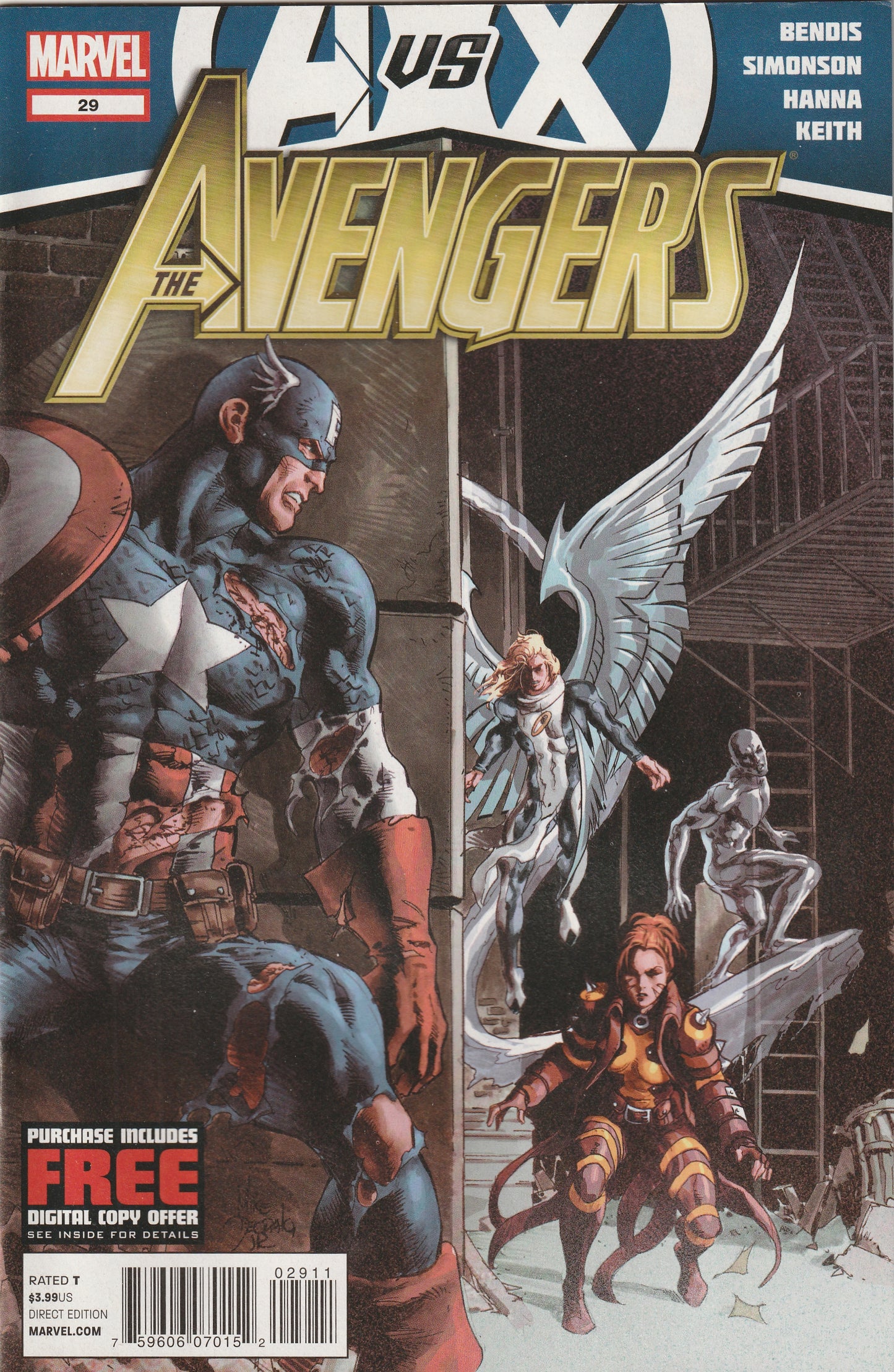 Avengers #29  (Vol 4, 2012) - Avengers vs. X-Men (AvX)