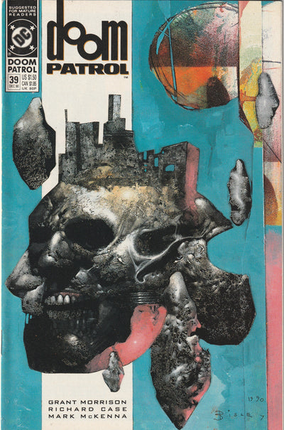 Doom Patrol #39 (1990) - Simon Bisley cover