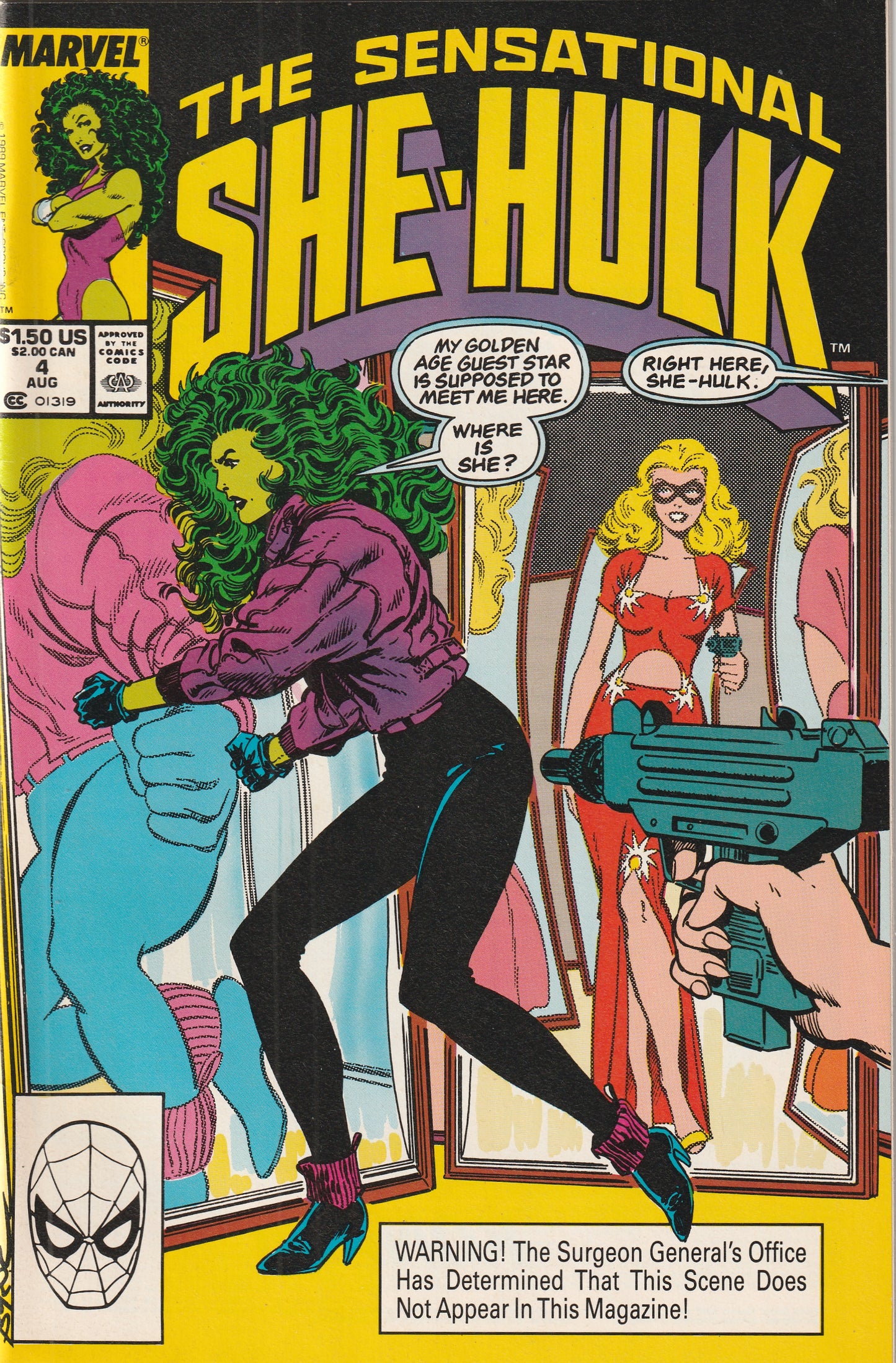 Sensational She-Hulk #4 (Vol 2, 1989)