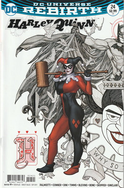 Harley Quinn #24 (Rebirth, 2017) - Frank Cho Variant Cover
