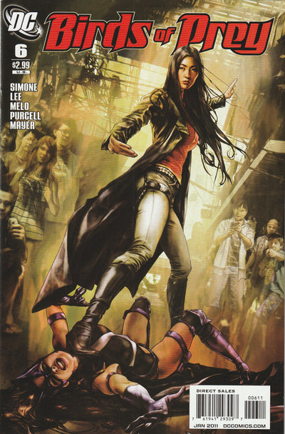 Birds of Prey #6 (Vol 2, 2011)