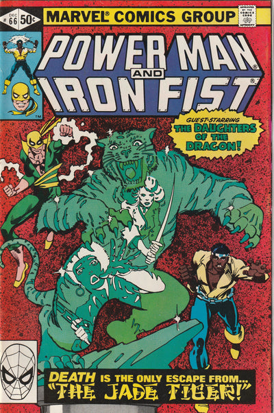 Power Man and Iron Fist #66 (1980) - 2nd Appearance of SABERTOOTH (Victor Creed)