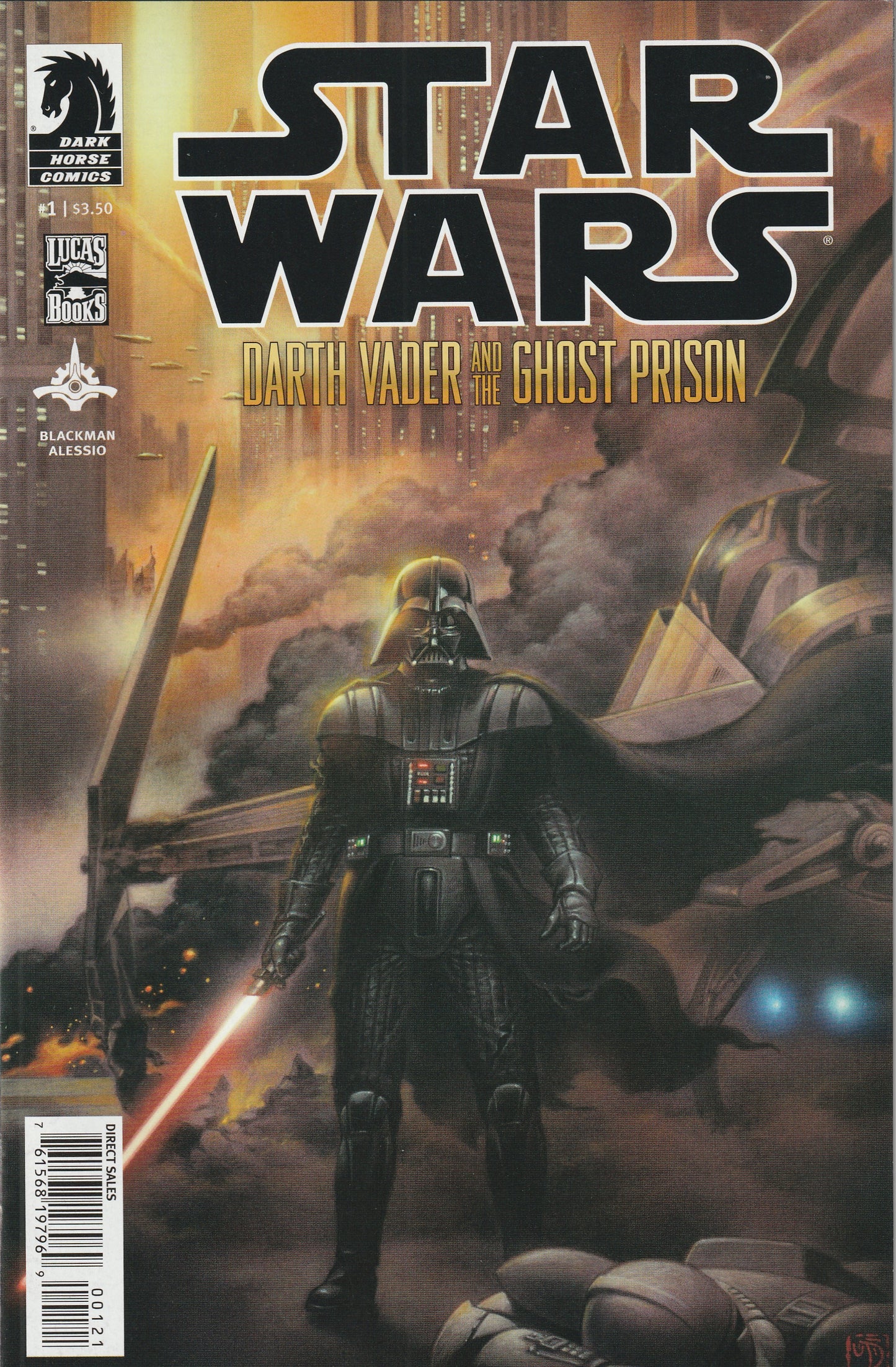 Star Wars: Darth Vader and the Ghost Prison #1 (2012) - Tsuneo Sanda Variant Cover