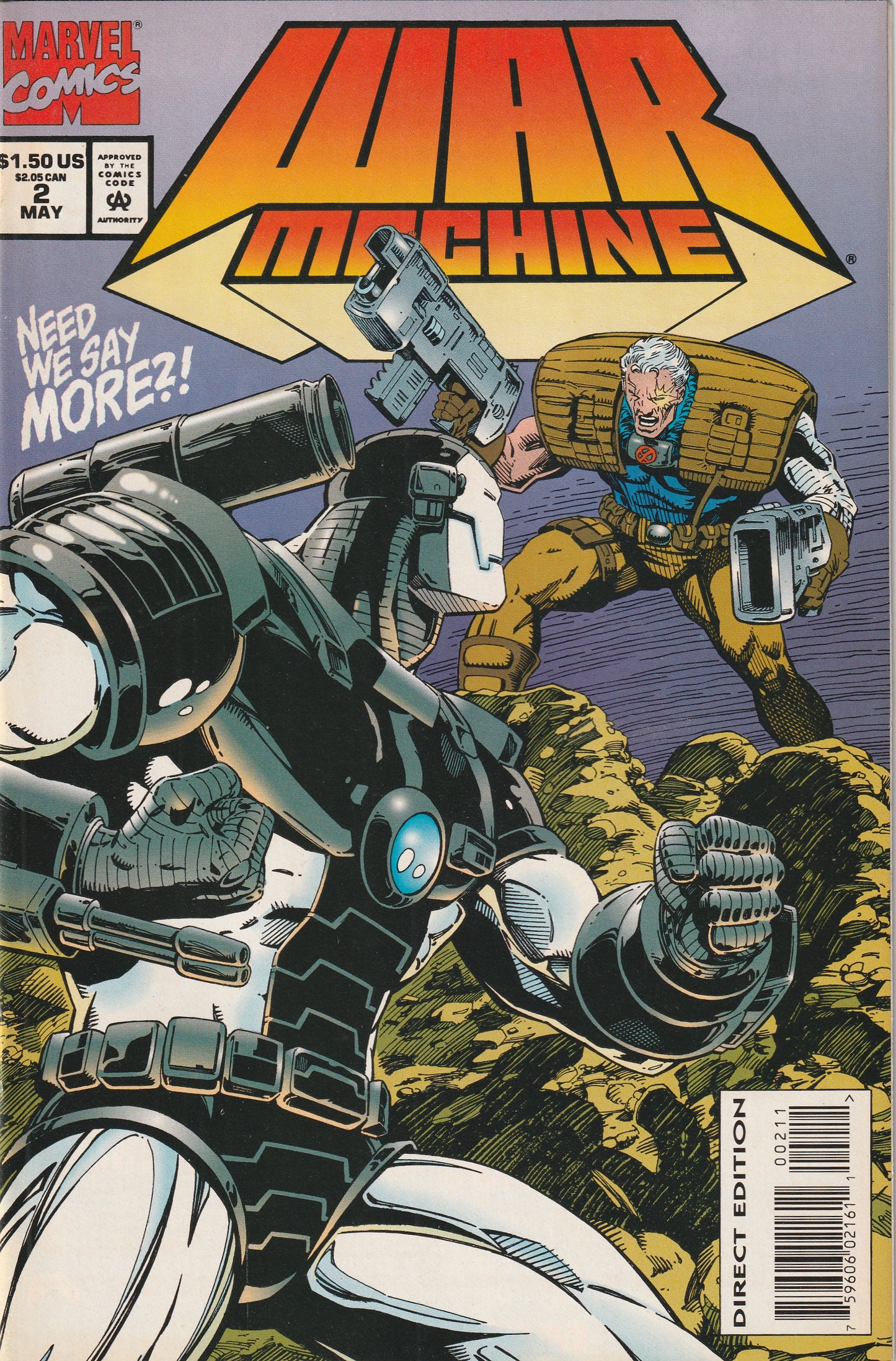War Machine #2 (1994) - Deathlok Appearance