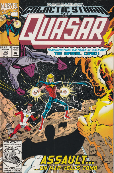 Quasar #32 (1992) - 1st appearance of Korath-Thak as Korath the Pursuer