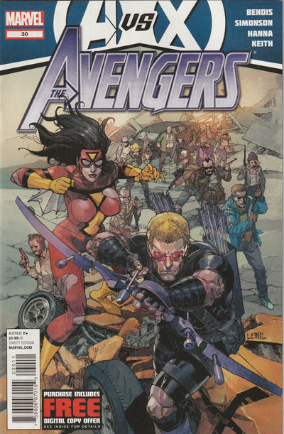 Avengers #30  (Vol 4, 2012) - Avengers vs. X-Men (AvX)