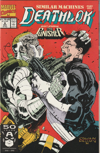 Deathlok #6 (1991) - Guest Starring The Punisher