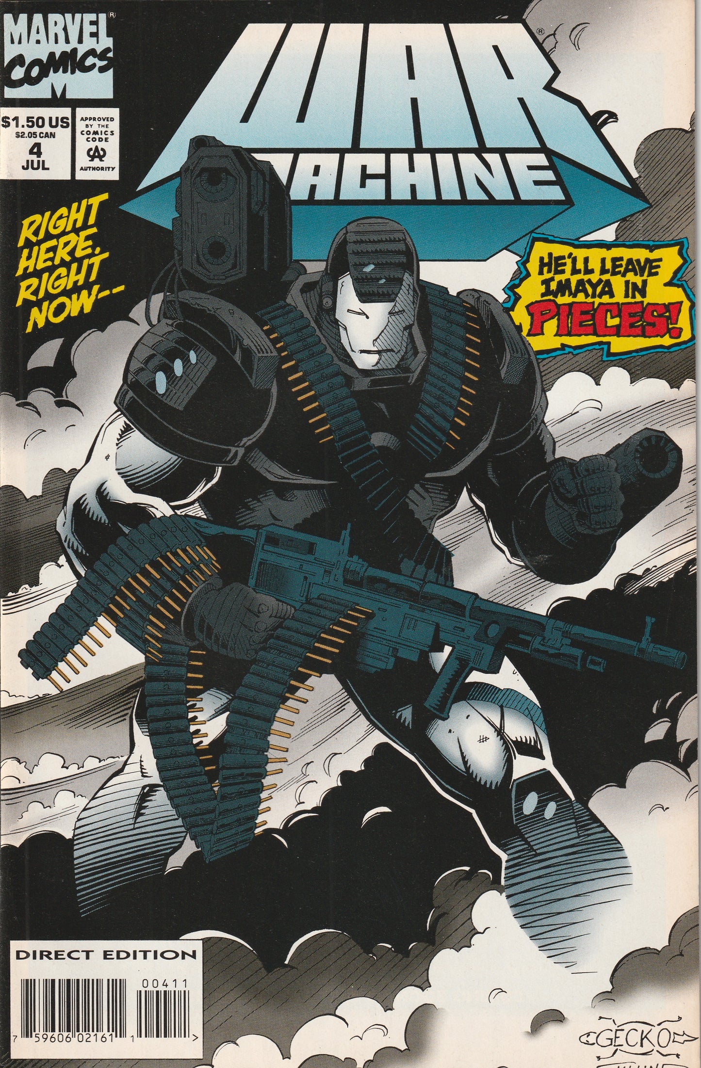 War Machine #4 (1994)