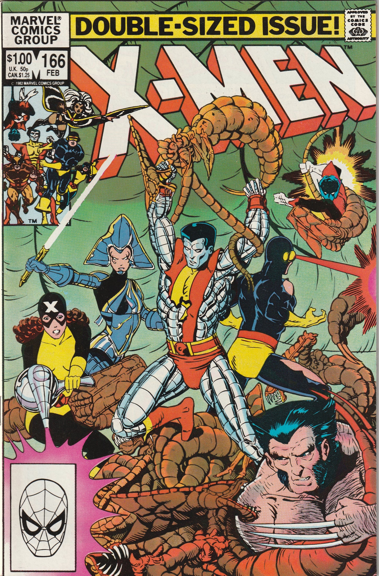 Uncanny X-Men #166 (1983) - 1st Lockheed Appearance