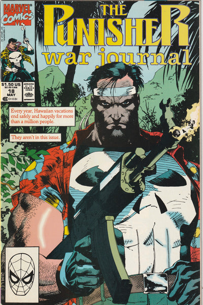 Punisher War Journal #18 (1990) - Jim Lee cover