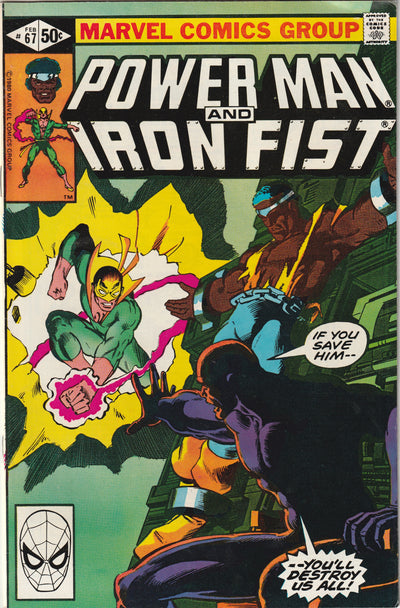 Power Man and Iron Fist #67 (1981) - Death of Bushmaster