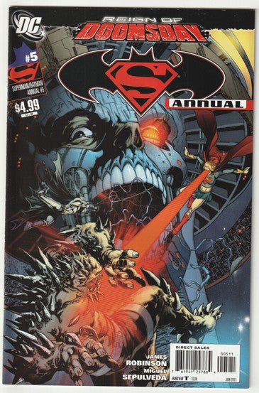 Superman/Batman Annual #5 (2011) - Reign Of Doomsday Tie-In