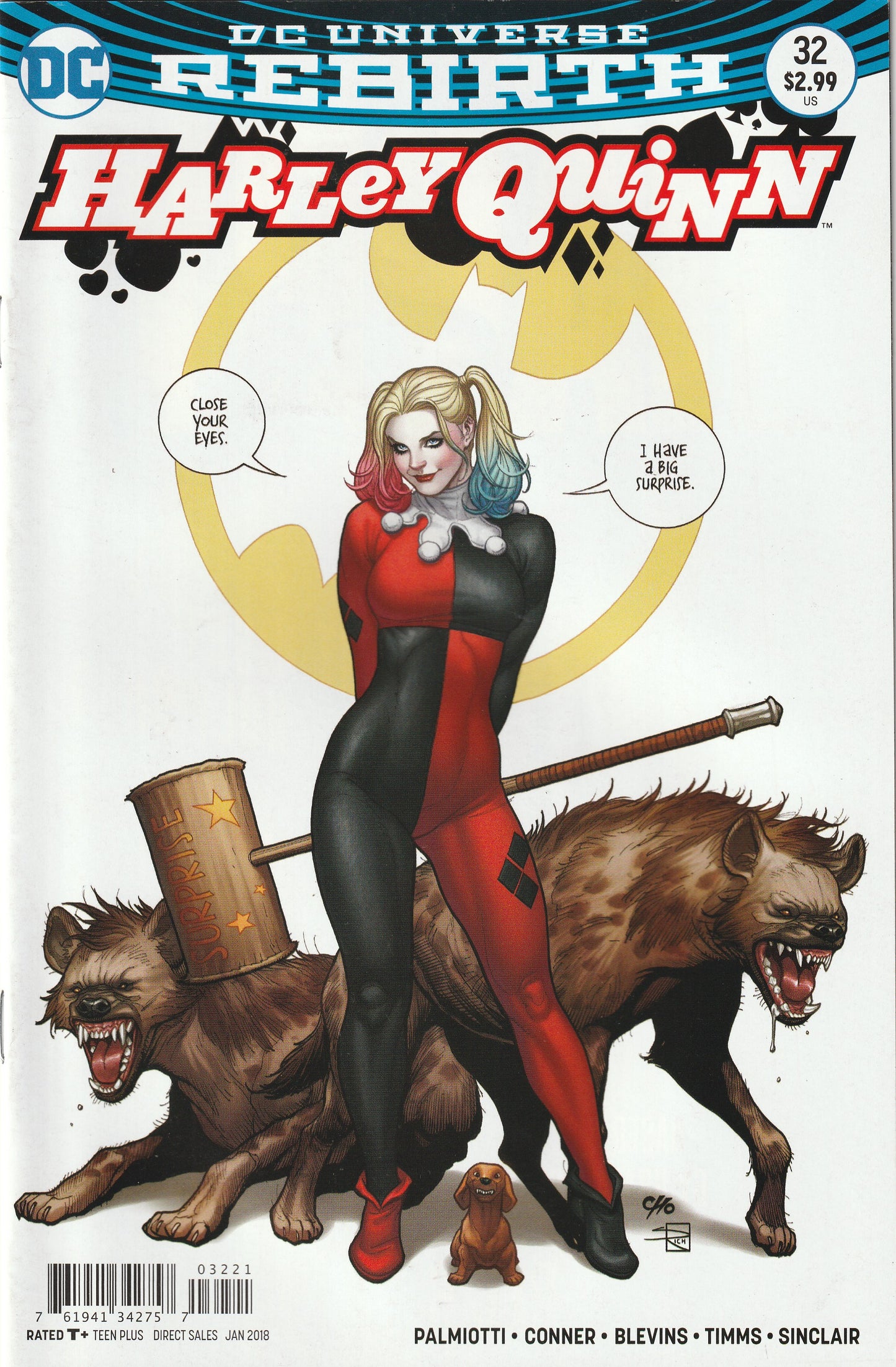 Harley Quinn #32 (Rebirth, 2018) - Frank Cho Variant Cover