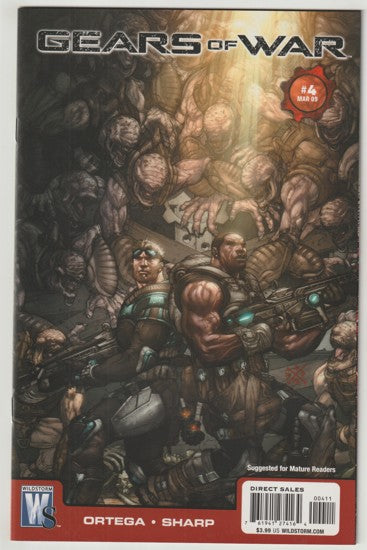 Gears of War #4 (2009) - Badeaux Regular Cover