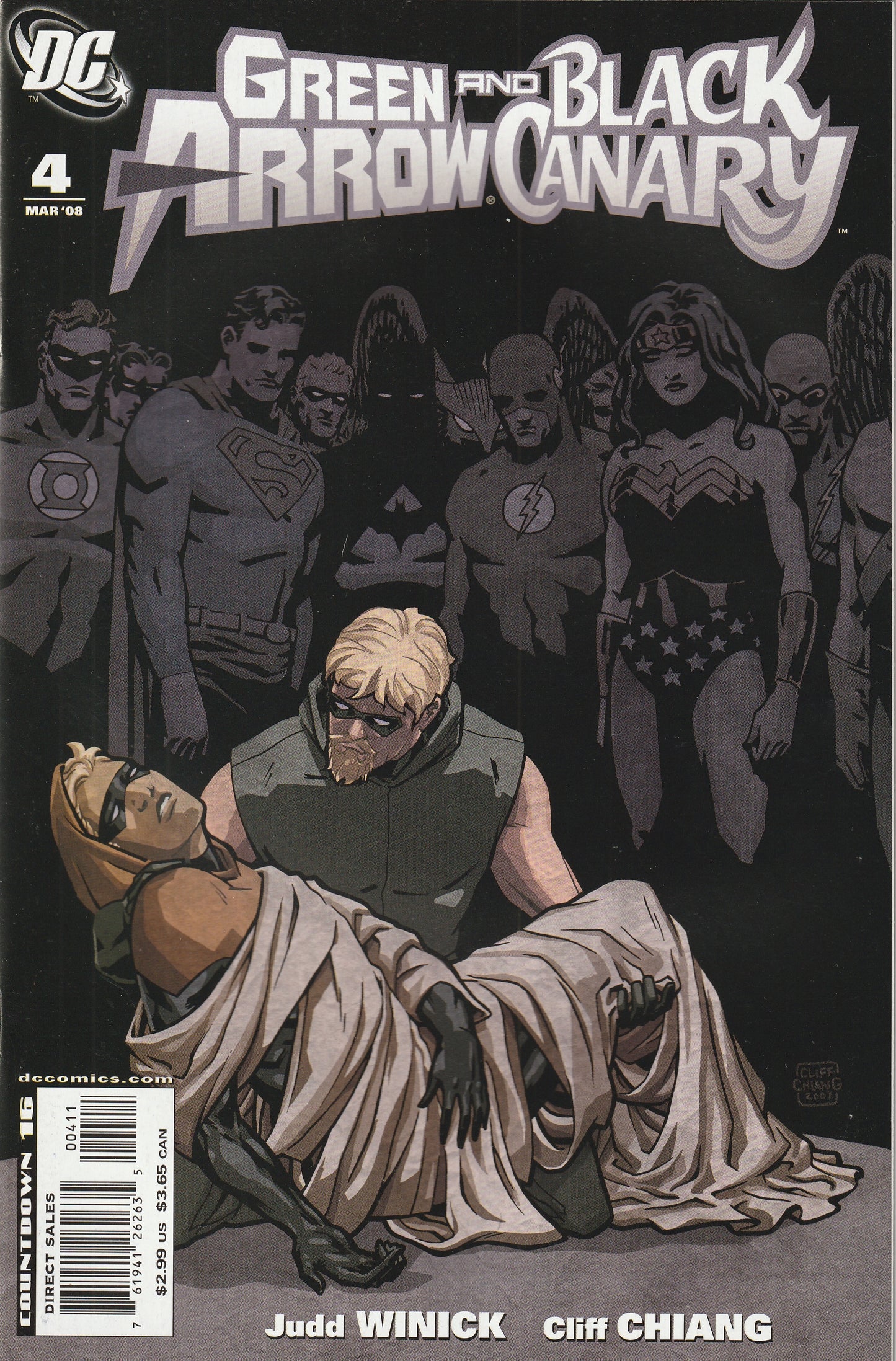 Green Arrow/Black Canary #4 (2008)